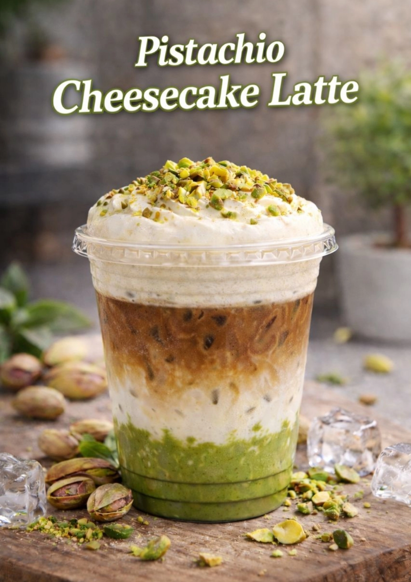 Pistachio Cheesecake Latte